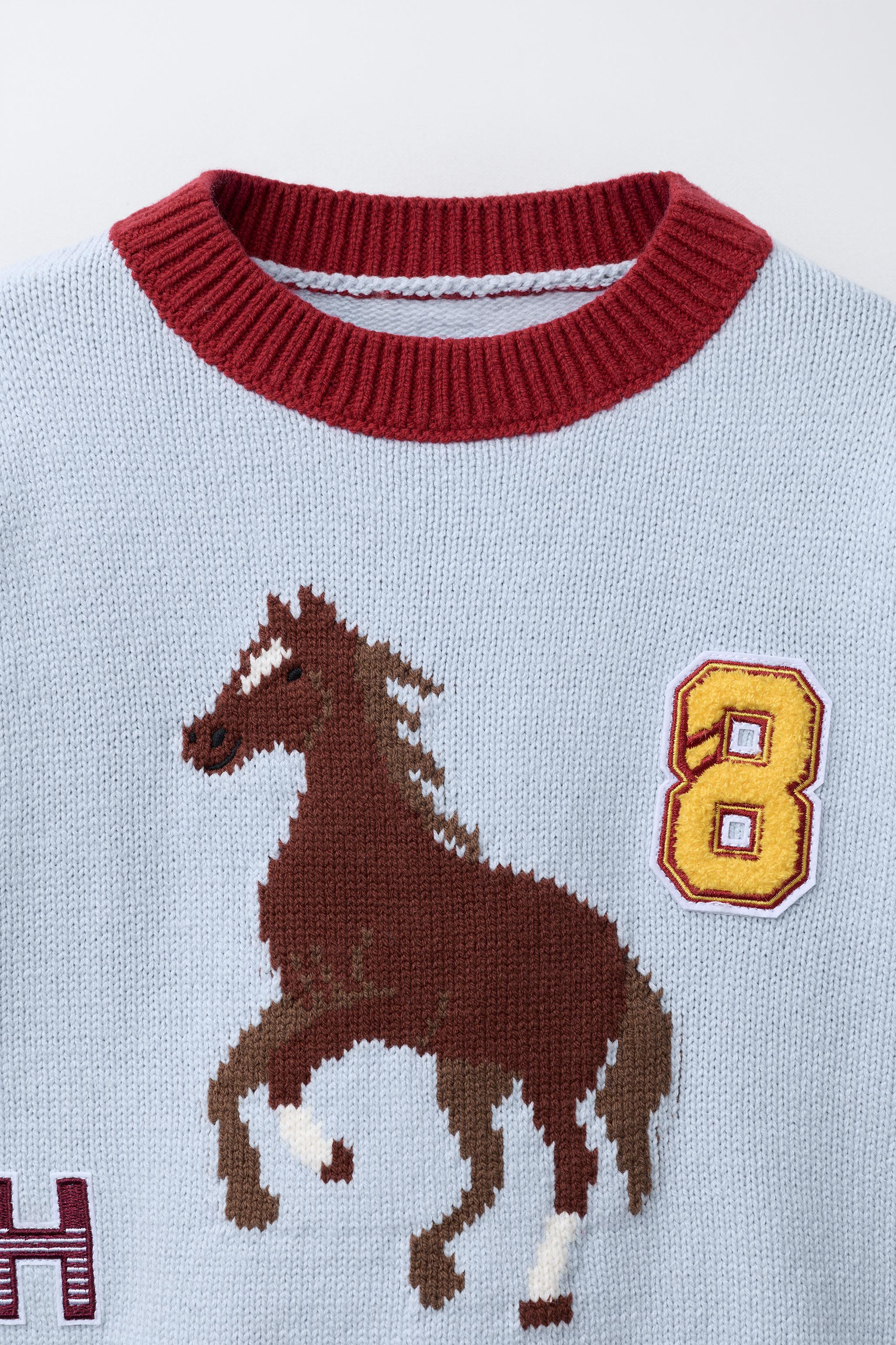 EMBROIDERED KNIT JUMPER